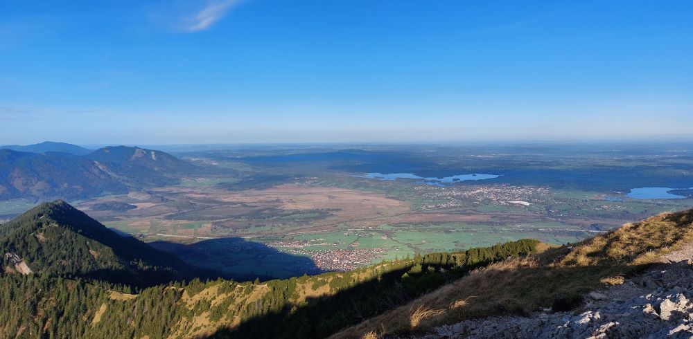 Ohlstadt von oben