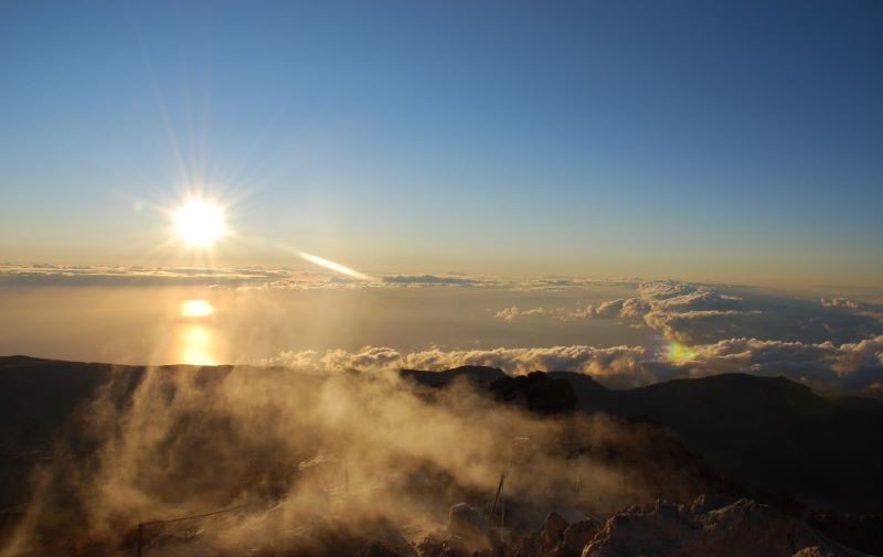 Berg Gipfel Sonnenaufgang
